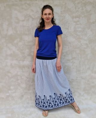 Moje milé sukňové přítelkyně, mám tu pro vás KRAJKOVOU LIMITKU. 😍😍 Je to lehké bavlněné plátno dole lemované krásnou...